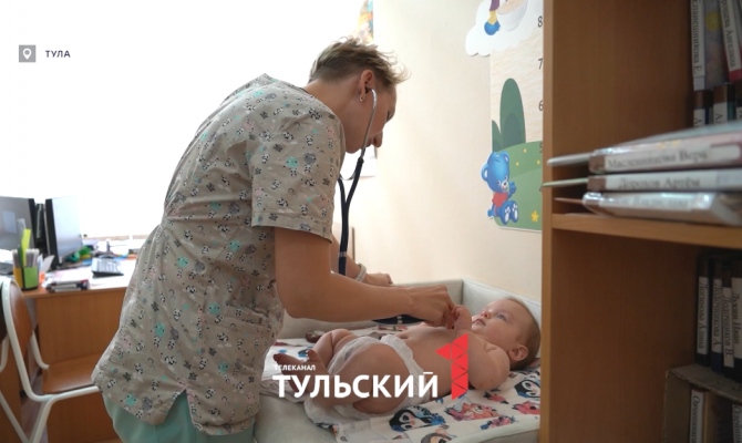 Тульской области выбрали лучшего участкового педиатра