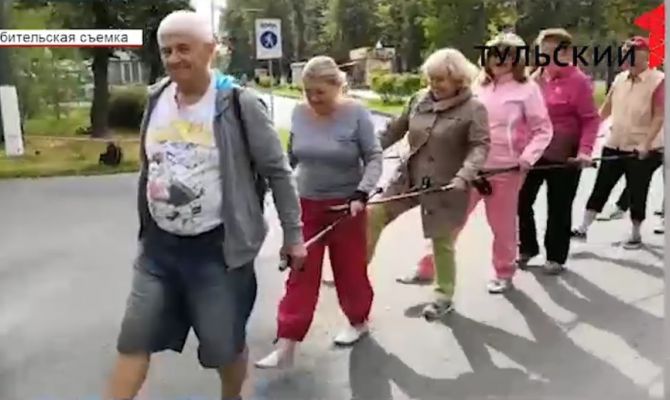 Северная ходьба в средней полосе: как тулякам записаться на бесплатную тренировку