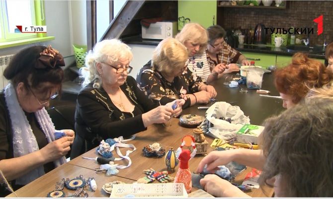 Тульские пенсионерки осваивают президентский грант в 2,5 миллиона