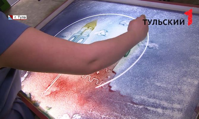 Тульскую художницу песочной анимации оценили на международном турнире