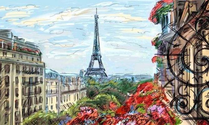 Туляков ждут на мастер-класс по живописи «Париж для влюбленных»