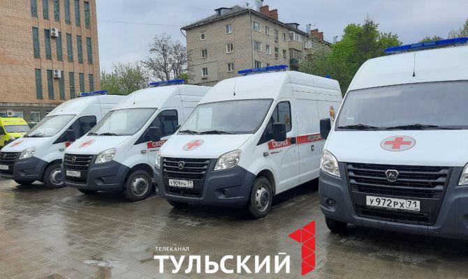 В Тульской области пополнился автопарк скорой помощи