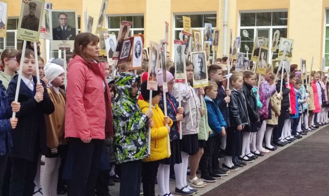Во всех тульских школах пройдут линейки Победы