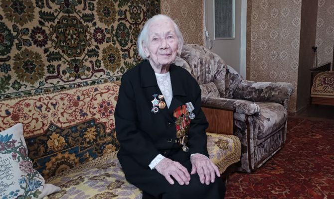100-летний ветеран Войны из Тулы дала советы молодому поколению