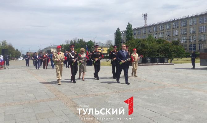 Тула присоединилась к Всероссийской акции "Минута молчания"