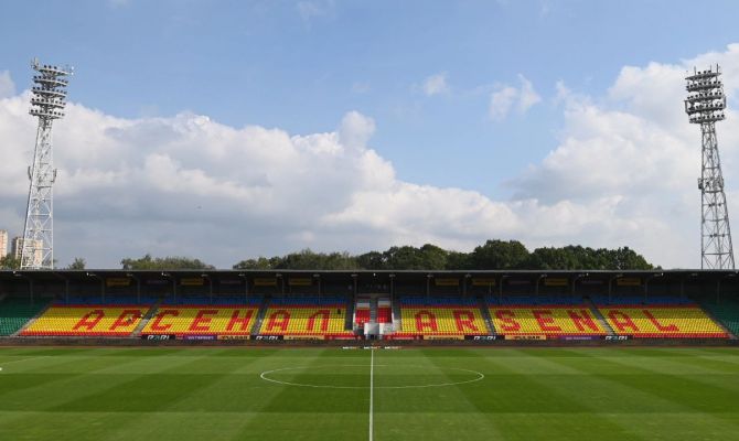 Стал известен стартовый состав тульского "Арсенала" на матч с "Химками"