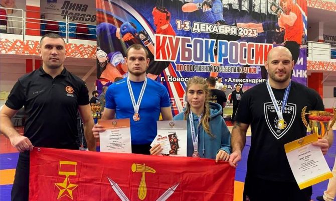 Туляки привезли 3 медали с Кубка России по спортивной борьбе