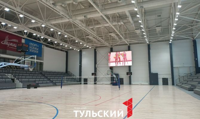 В марте на улице Санаторной в Туле откроют новый спортивный центр