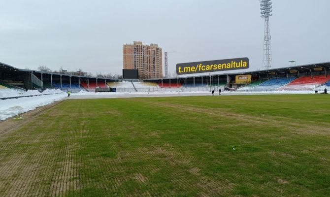 Матч тульского "Арсенала" с "Черноморцем" перенесли в Москву