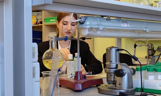 Тульские школьники назвали любимые химические опыты