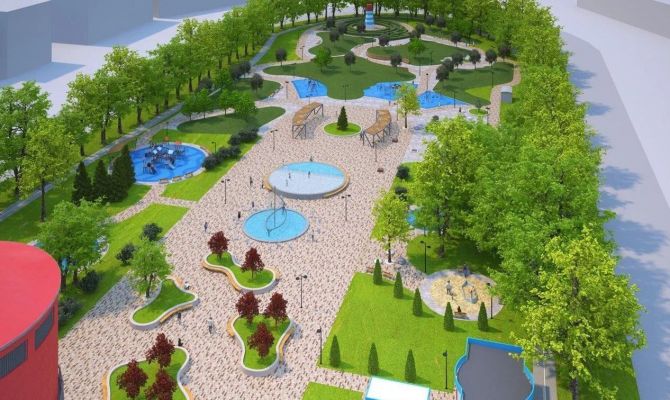Как будет выглядеть Кировский сквер в Туле после благоустройства