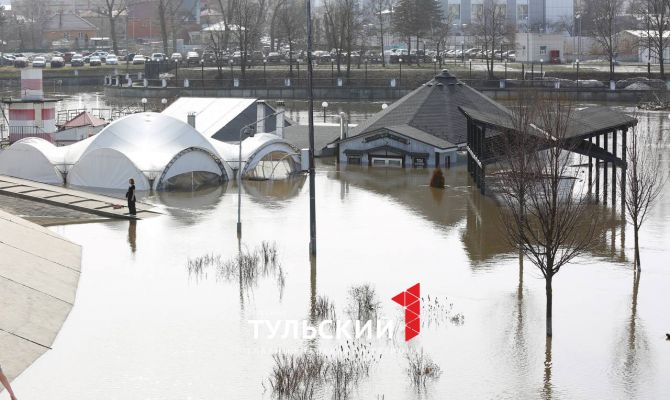 Тула прошла пик половодья 