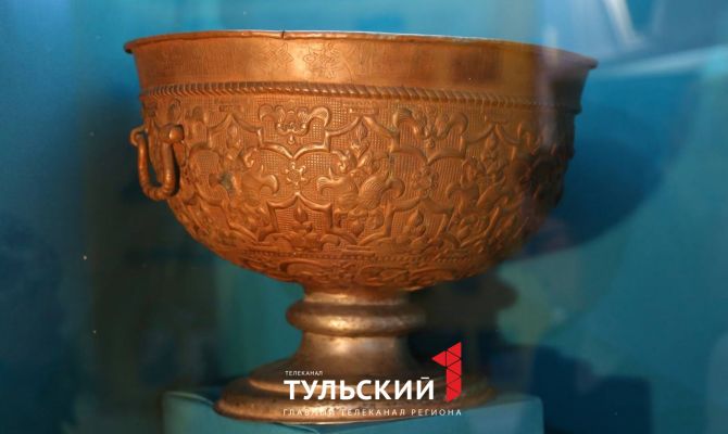 В музее династии Демидовых в Туле появилась уникальная водосвятная чаша XVII века