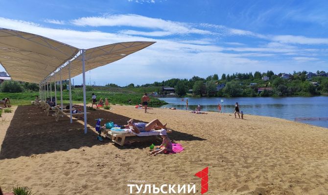 Где туляки смогут поплавать этим летом: список пляжей