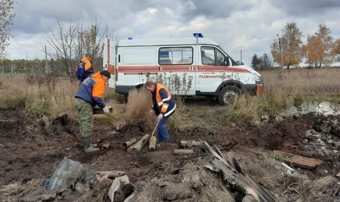 В Тульской области обезвредили две мины времен ВОВ