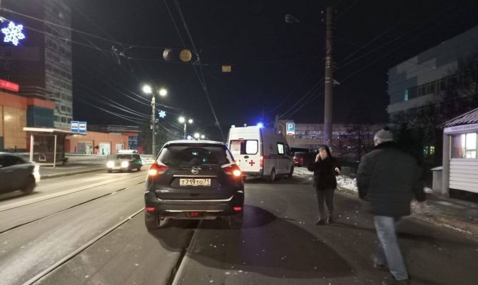 В Туле на ул. Сакко и Ванцетти водитель Nissan сбил пешехода