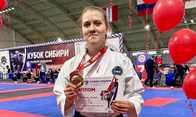 Тулячка стала победительницей турнира по тхэквондо МФТ «Кубок Сибири»