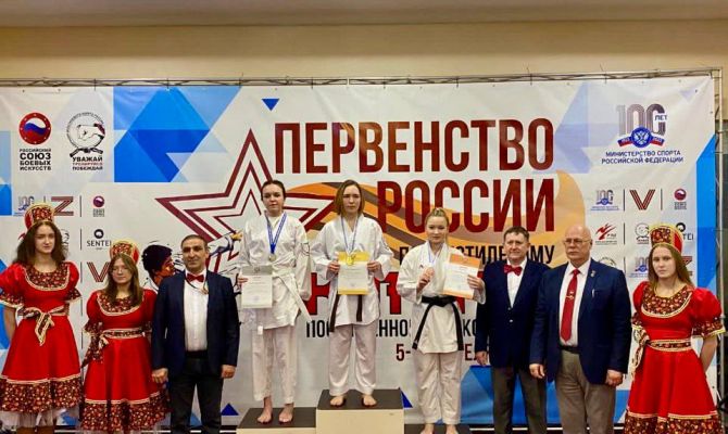 Туляки завоевали 7 медалей на первенстве России по всестилевому карате