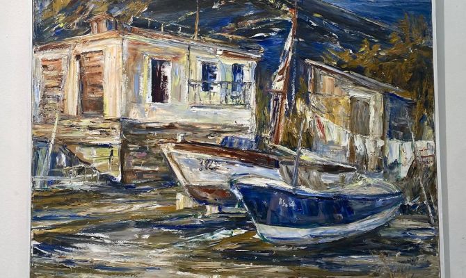 В Выставочном зале открылась выставка тульского художника Александра Петровичева