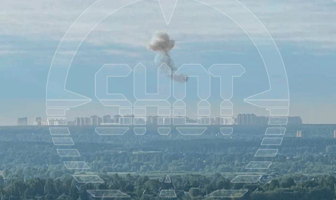 Москва подверглась атаке беспилотников