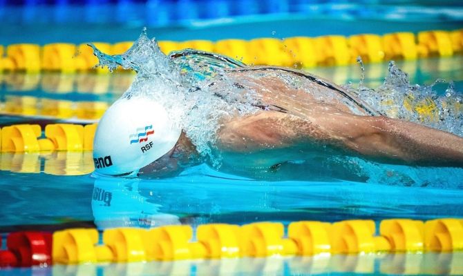 Туляк завоевал золото на третьем этапе Кубка России по плаванию