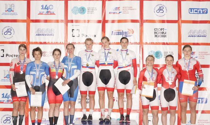 Туляки завоевали серебряные медали на чемпионате России по велоспорту на треке