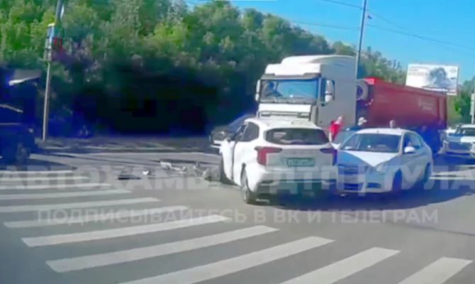 Стали известны подробности ДТП на улице Рязанской в Туле