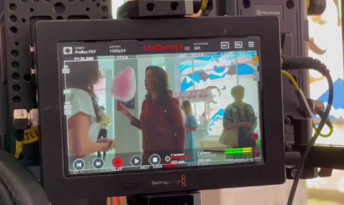 Цирк Тулы стал площадкой для съемок фильма "Манюня: приключения в Москве"