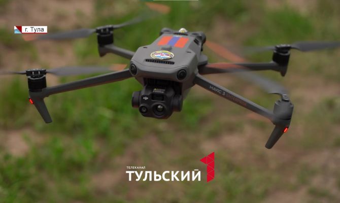 В Тульской области безопасность на пляжах начали обеспечивать беспилотники