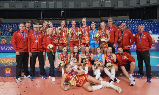 Команда «Тулица» взяла «бронзу» на Кубке Губернатора Калининградской области по волейболу