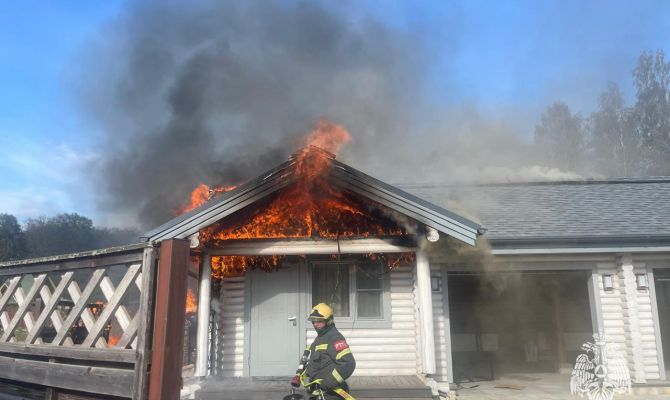 За последние сутки в Туле потушили 5 пожаров