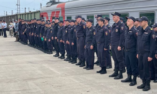 Тульские полицейские отправились в командировку на Северный Кавказ