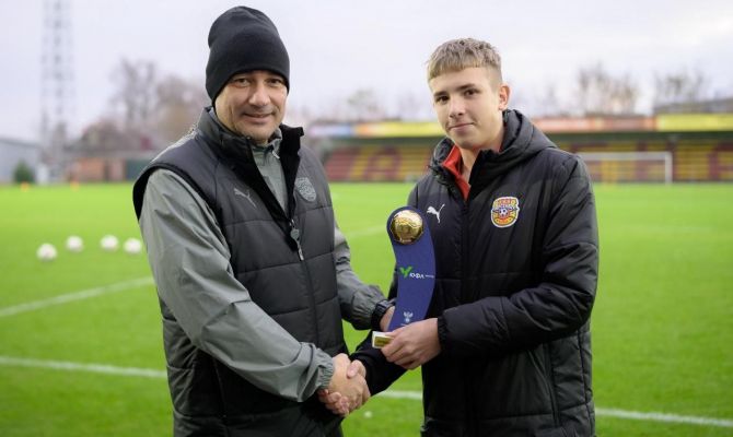 Футболиста тульского «Арсенала» признали лучшим игроком октября в ЮФЛ