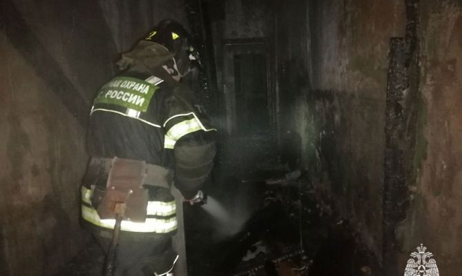 За сутки в Тульской области произошло два техногенных пожара