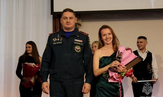 Диспетчер МЧС из Новомосковска стала лучшей в Тульской области
