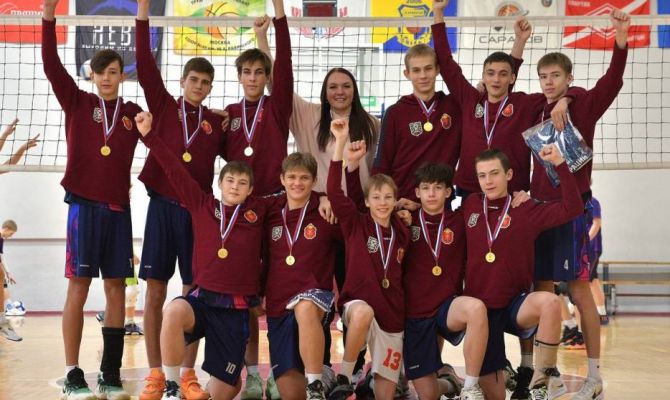 Тульские волейболисты взяли золото на Кубке Федерации