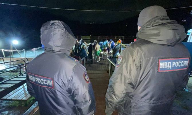 За порядком на крещенских купаниях в Туле проследят полицейские