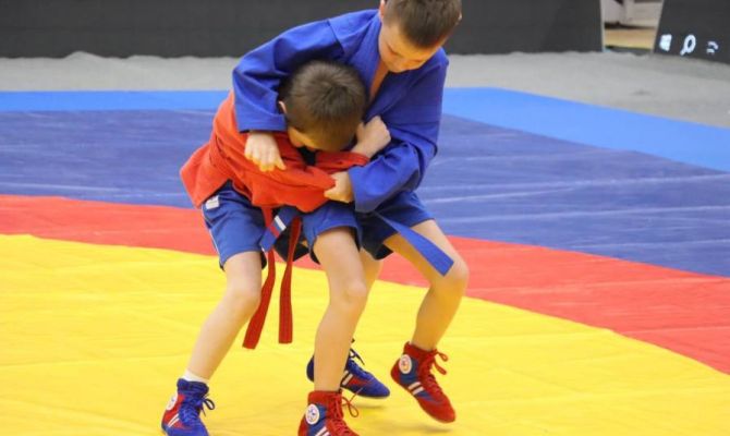 Турнир по самбо «Мой первый старт» проходит в Туле