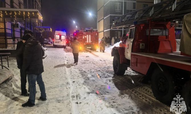 При пожаре в Туле погибли два человека