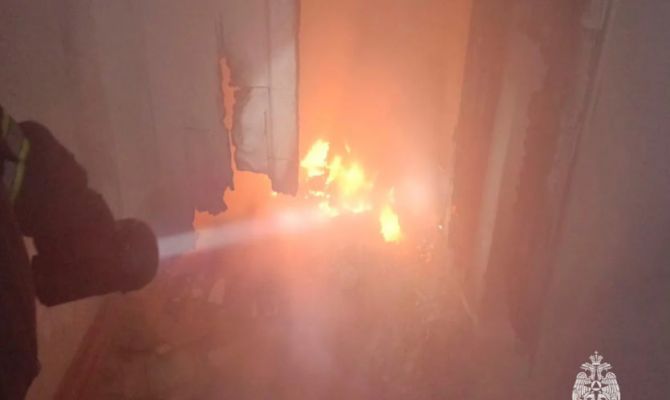 Семь пожаров потушили в Тульской области 31 января