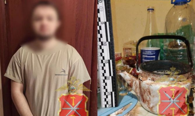 В Кимовске мужчина ударил своего знакомого металлическим чайником по голове