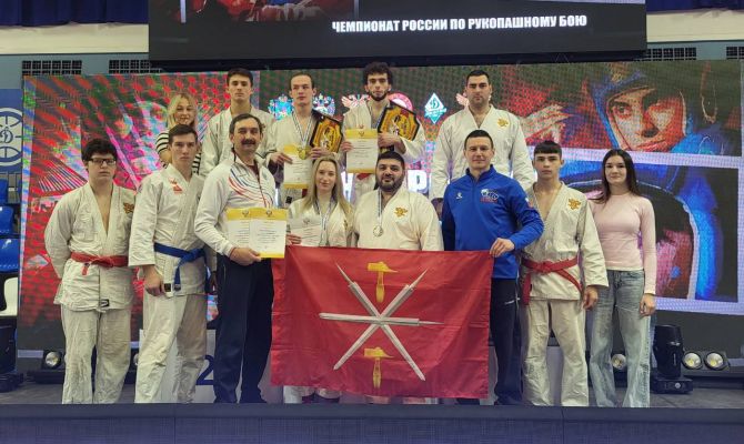 Туляки завевали медали на чемпионате России по рукопашному бою