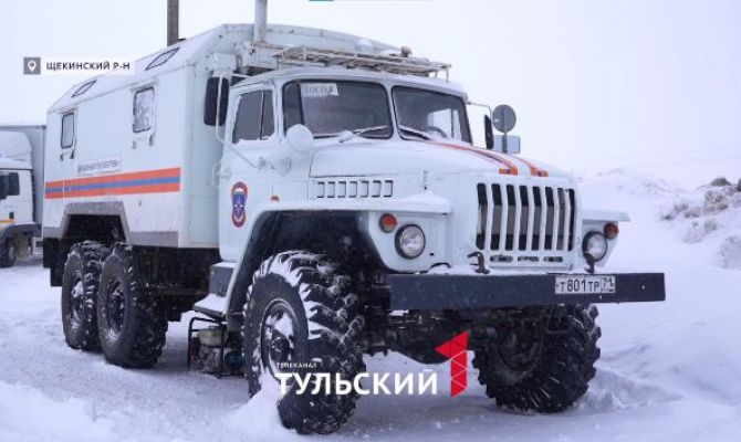 МЧС показали устройство мобильных пунктов обогрева