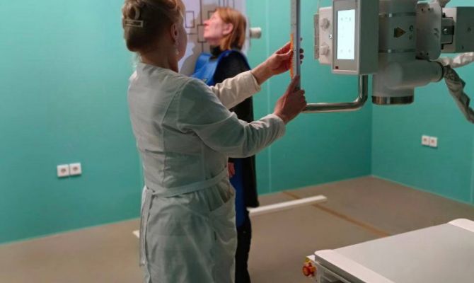 В селе Архангельское появился новый рентген-аппарат