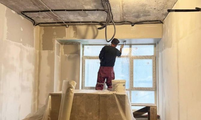 В Мариуполе восстановливают Центр социальной реабилитации