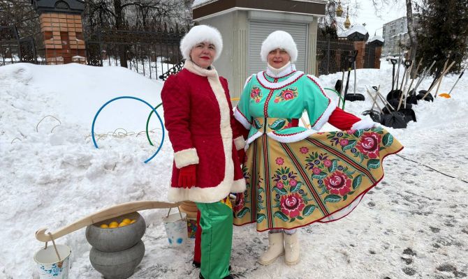 На снежный субботник в Тульской области вышли больше 36 тысяч человек