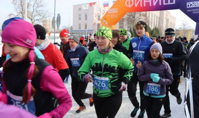 500 человек вышли на старт забега «Я – Патриот» в Туле