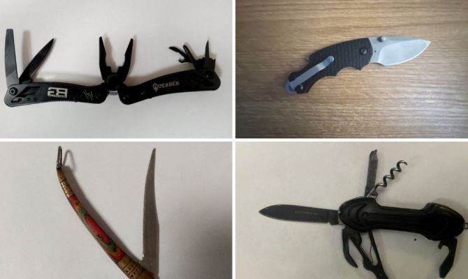 В Туле судебные приставы пресекли попытки пронести ножи в областной суд