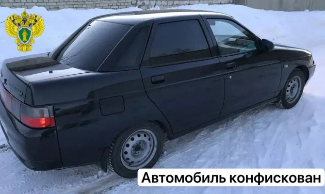 У жителя Ясногорска конфисковали автомобиль за повторную пьяную езду