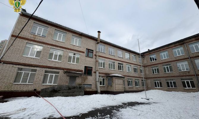 В Туле сход снега снес ограждение с крыши школы: Прокуратура провела проверку